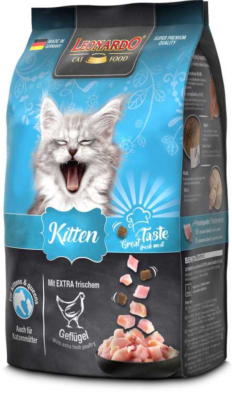 Leonardo Kitten gazdag csirkehúsban 0,3 kg - friss hússal, 753005