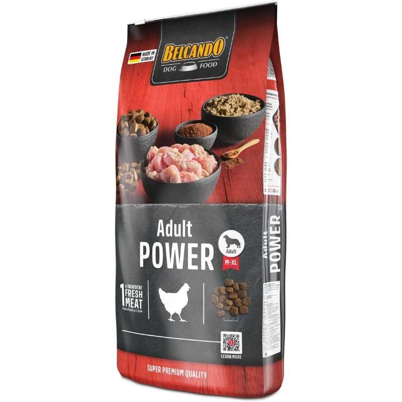 Belcando Adult Power   12,5 kg - friss hússal, 557625