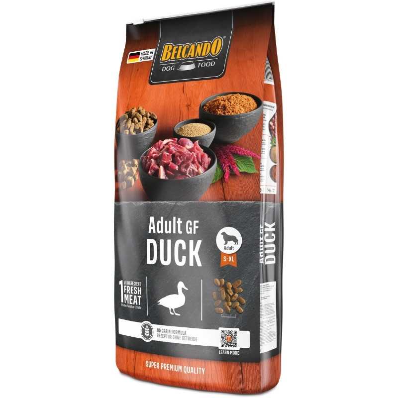 Belcando Adult GF Kacsahússal 12,5 kg (csak egyfajta állati fehérje) - friss hússal, 558325