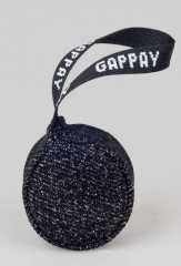 Labda francia anyagból, fogantyúval (11 cm) - Gappay, 0724