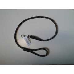 Körperlon póráz fekete 1,6m/15 mm, BB028